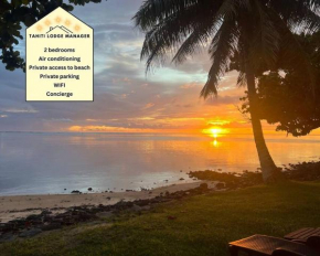 Enoha Lodge - Climatisation, Fibre, Accès Plage, Parking Privé